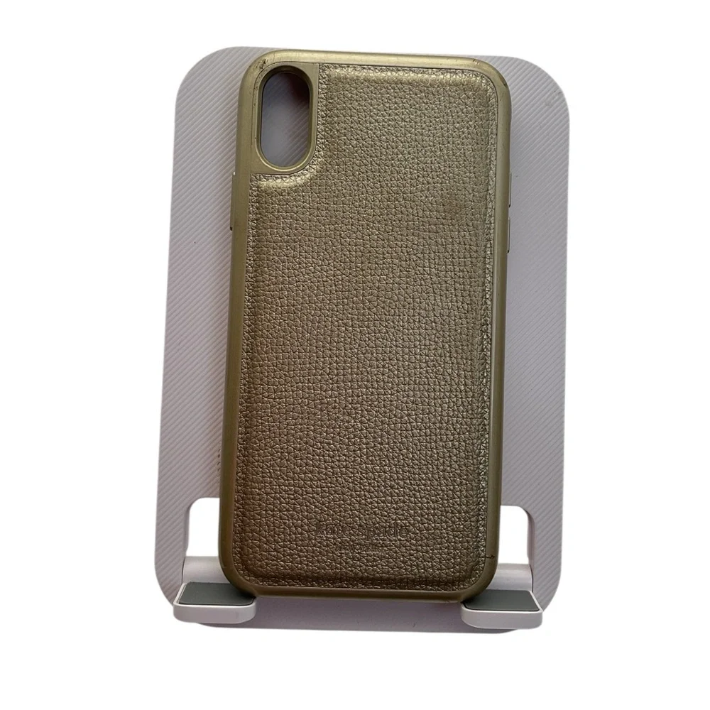 Kate‎ Spade Black and Gold Folio Phone Case phone removeble
